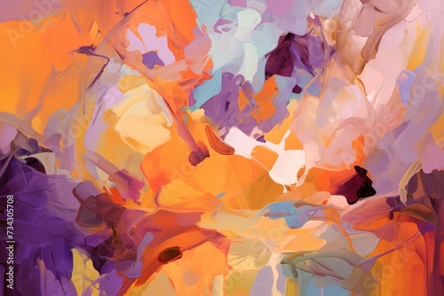 abstract paint background 