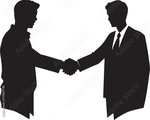 Concordance Alliance Vector Handshake Graphic Element Tribal Essence Vector Hawaiian Woman Icon in Black
