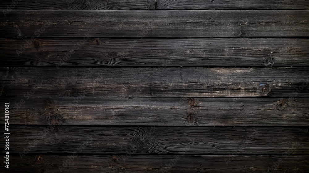 Obraz premium weathered dark barn wood
