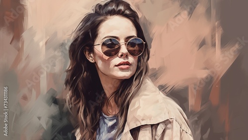 portrait of a beautiful woman