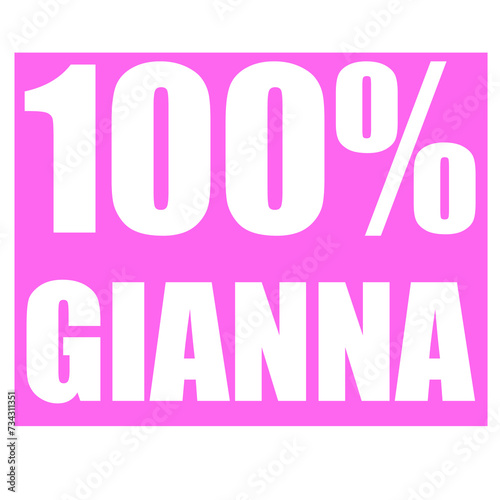 Gianna name 100 percent png