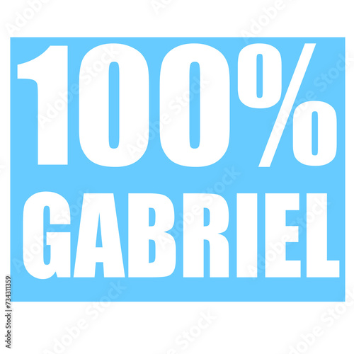 Gabriel name 100 percent png