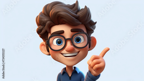 3d cartoon character