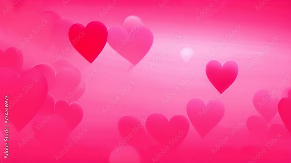 pink hearts on a pink background pink hearts on a pink background