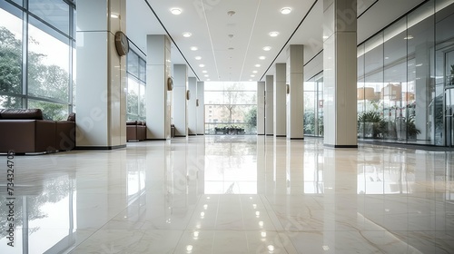 laminate commercial building flooring photo
