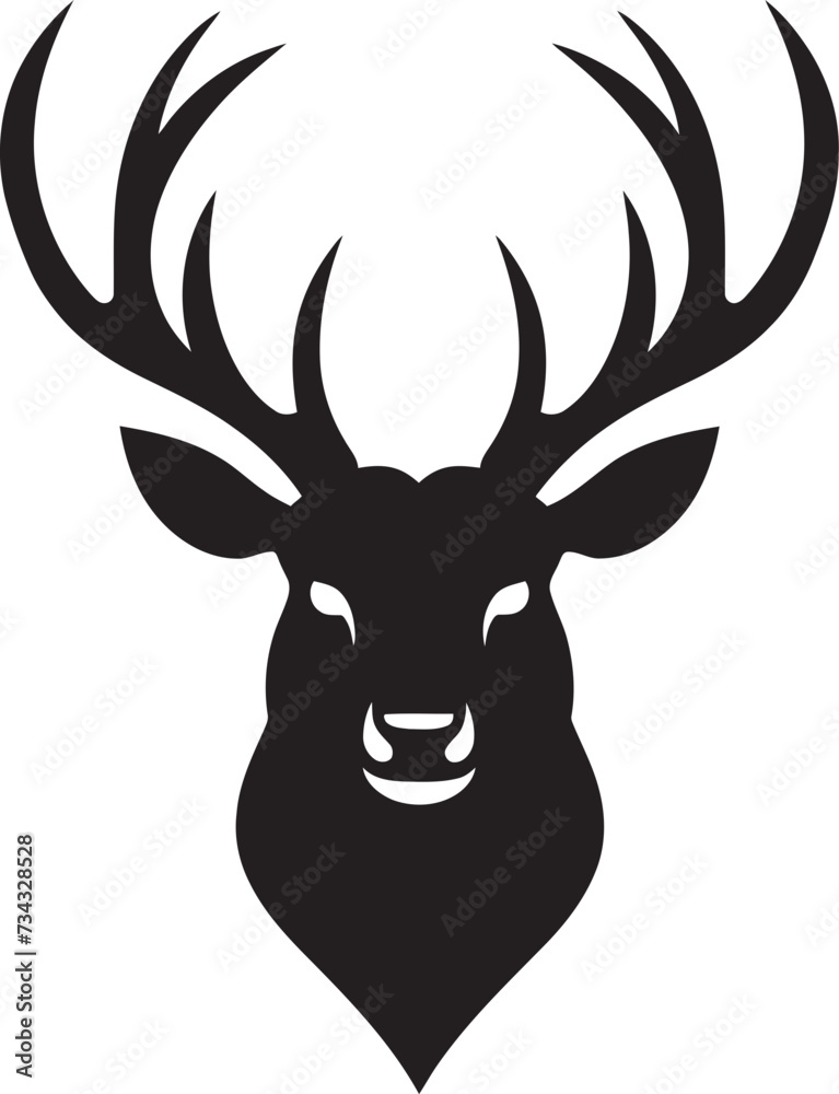 Vintage Deer Logo Ideas for Nostalgic Brand Identity Stock Vector