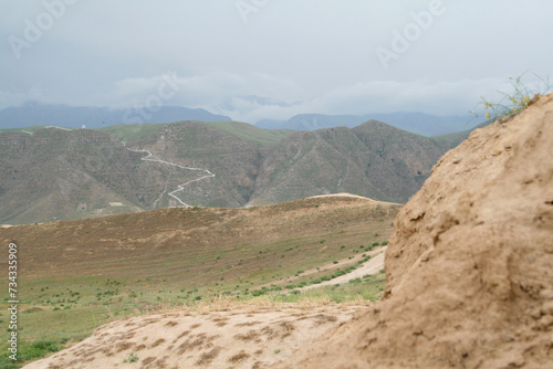 View from Parthian Fortresses of Nisa