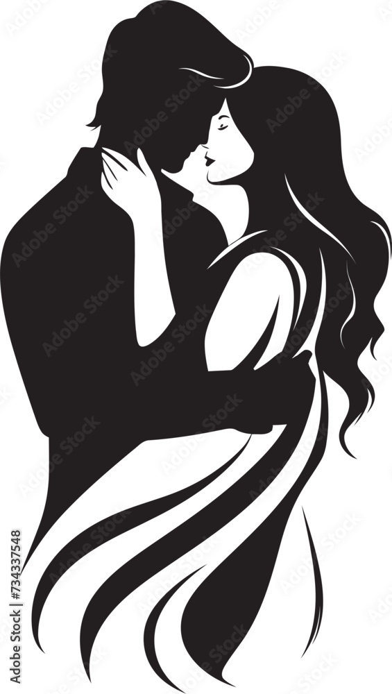 Wrapped in Loves Embrace Woman Finds Comfort
