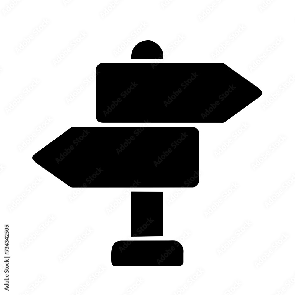 arrow sign arrow sign