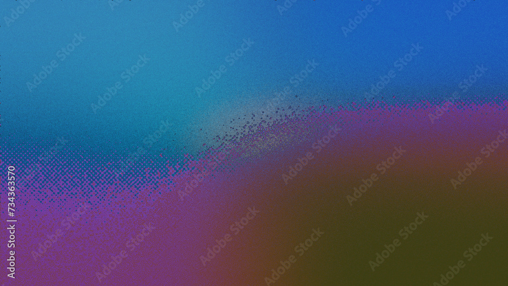 An abstract iridescent grainy grunge texture background image.