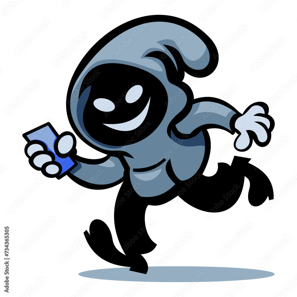 Fototapeta premium Cell Phone Thief
