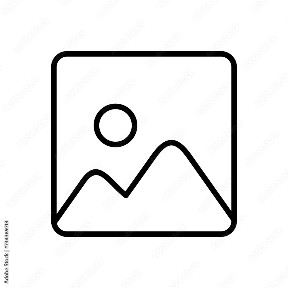 Picture icon vector. photo gallery icon symbol Picture icon vector. photo gallery icon symbol