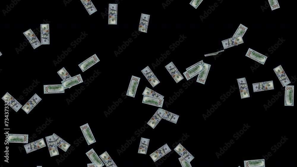 Hundred Dollar Bills Hitting Screen.
Several hundred dollar bills flutter onto the screen and stick, as if hitting a glass wall or the viewers' screen surface, on a transparent alpha channel. Hundred Dollar Bills Hitting Screen.
Several hundred dollar bills flutter onto the screen and stick, as if hitting a glass wall or the viewers' screen surface, on a transparent alpha channel.