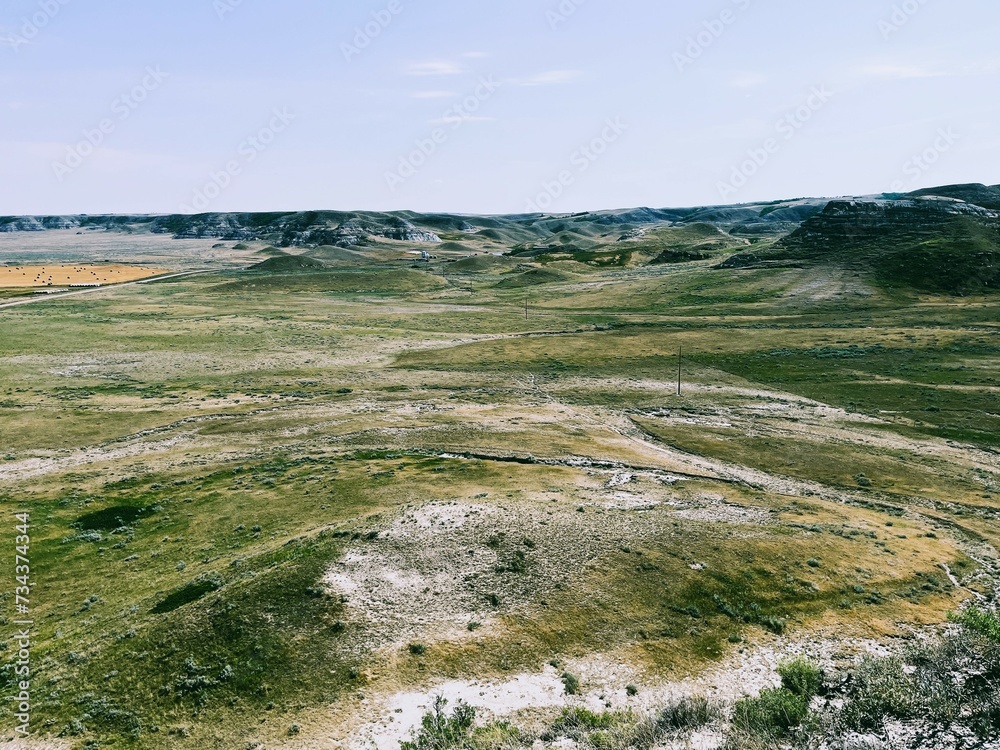 Grass Lands National Park in Saskatchewan, Canada