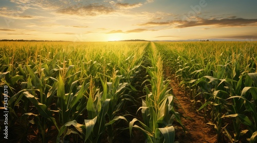 farming corn wheat
