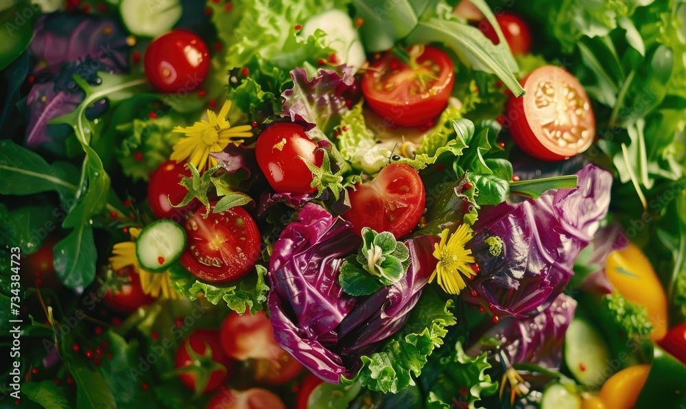 Tomatoes background. Top view of different varieties of tomatoes. Vegetables background. Tomatoes background. Top view of different varieties of tomatoes. Vegetables background.