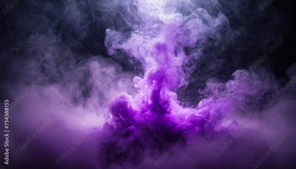 explosive purple smoke emanating from void center, creating eerie ambiance explosive purple smoke emanating from void center, creating eerie ambiance