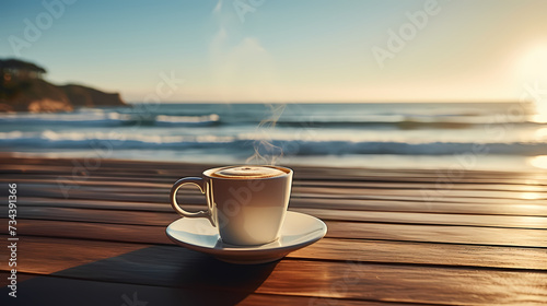 Coffee commercial shooting PPT background poster wallpaper web page