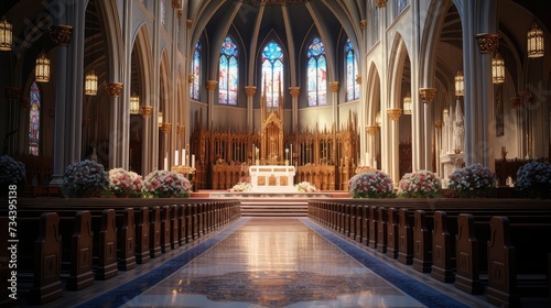 church catholic background photo