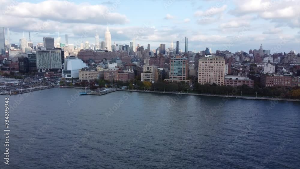 NYC Skyline: Upper Bay to Downtown Drone Tour NYC Skyline: Upper Bay to Downtown Drone Tour