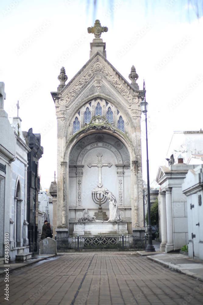 Obraz premium Cementerio