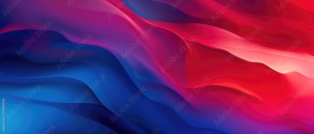 Obraz premium Vibrant Abstract Waves Colorful Background Design