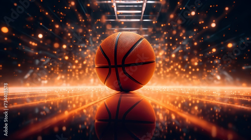 Basketball illustration, sport concept © ma