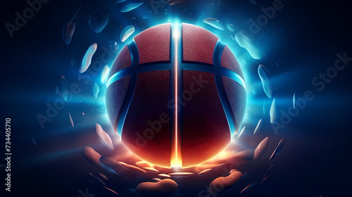 Basketball illustration, sport concept © ma