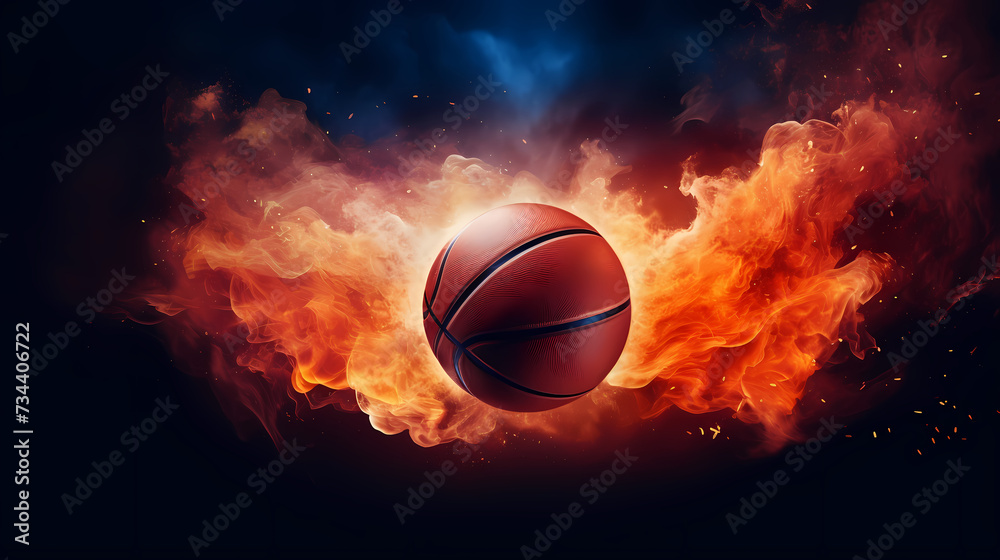 Basketball illustration, sport concept Basketball illustration, sport concept