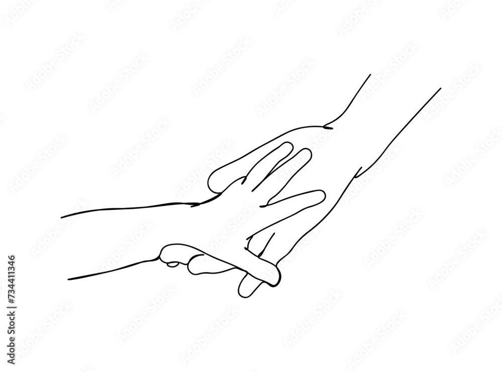 Hands, Signs Single Line Drawing Ai, EPS, SVG, PNG, JPG zip file Hands, Signs Single Line Drawing Ai, EPS, SVG, PNG, JPG zip file