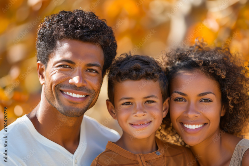Fototapeta premium Happy Family