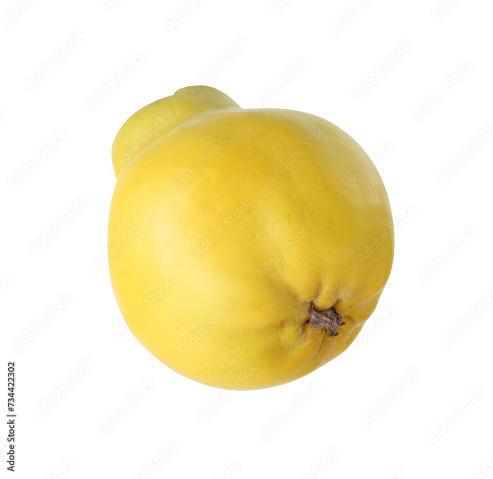 Delicious fresh ripe quince isolated on white Delicious fresh ripe quince isolated on white