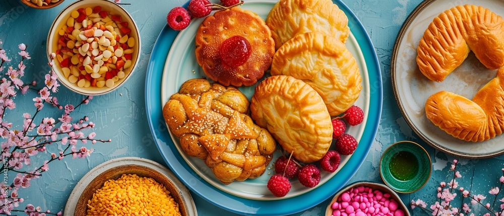 Korean Festival Sweet Treats Flat Lay
Korean Festival Sweet Treats Flat Lay