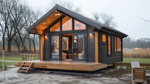 Modular Tiny House for Glamping

