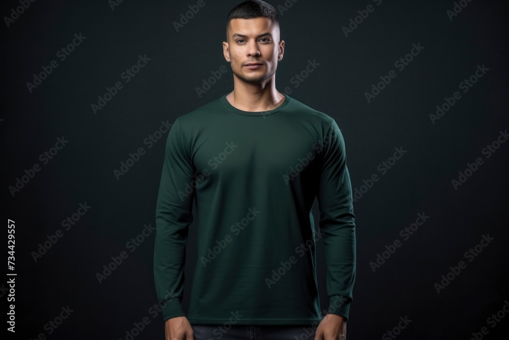 Blank t-shirt mockup template for design Blank t-shirt mockup template for design