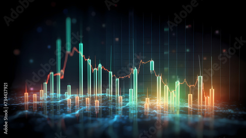 Invest in the stock market and predict trends using charts and indicators © jiejie
