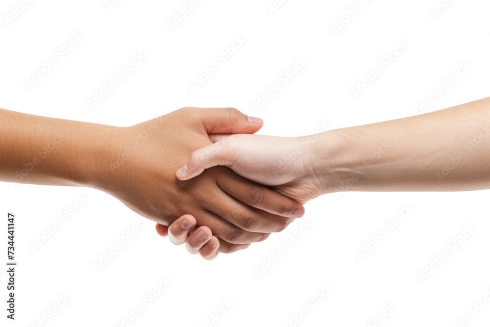 Different people holding hands isolated on transparent and white background.PNG image. Different people holding hands isolated on transparent and white background.PNG image.