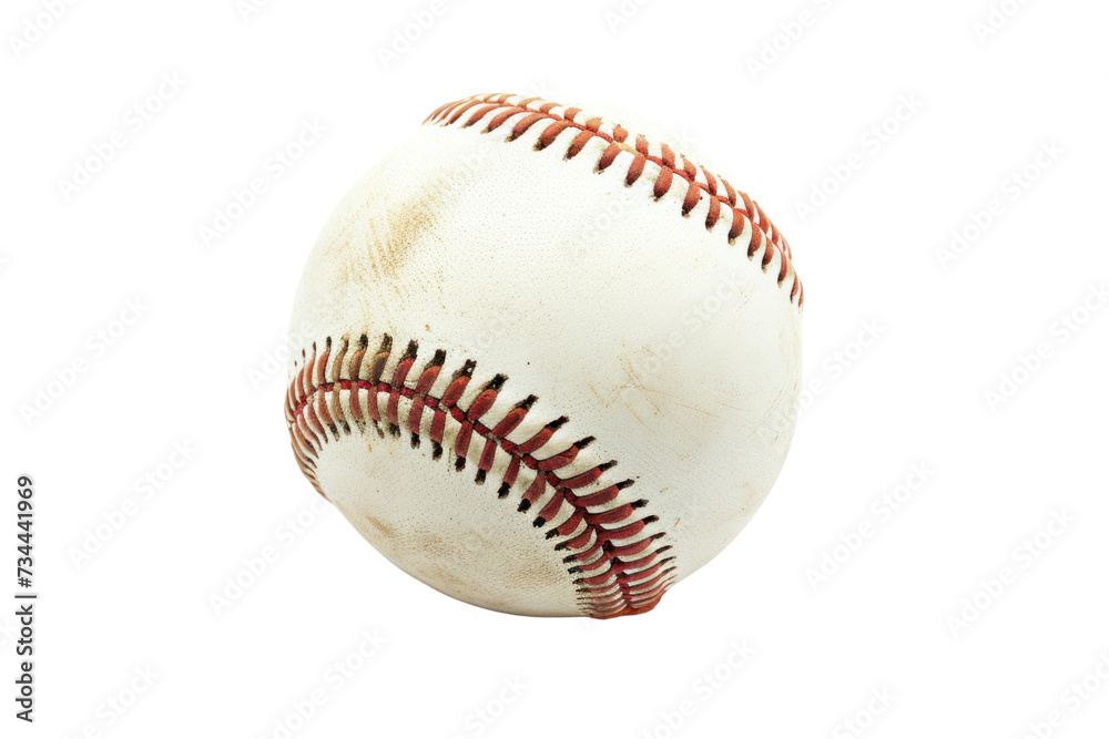 Baseball isolated on transparent and white background.PNG image	