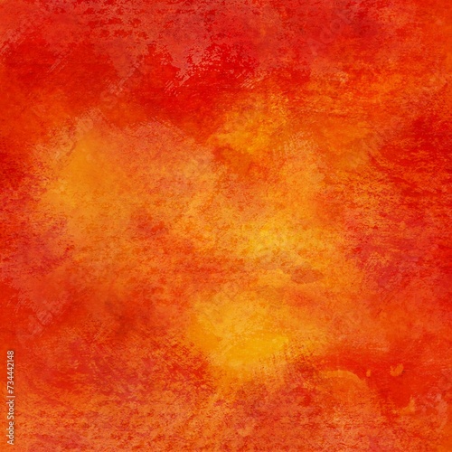 Orange Watercolor Background