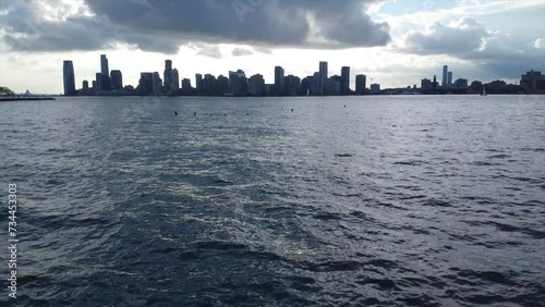 Manhattan Skyline from Upper Bay