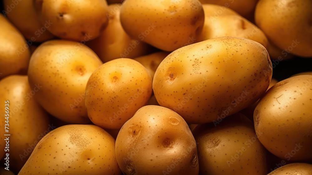 close up of fresh potato with beautiful colors. Farm crops of fresh and organic fruits and vegetables. Healthy food for a healthy life close up of fresh potato with beautiful colors. Farm crops of fresh and organic fruits and vegetables. Healthy food for a healthy life
