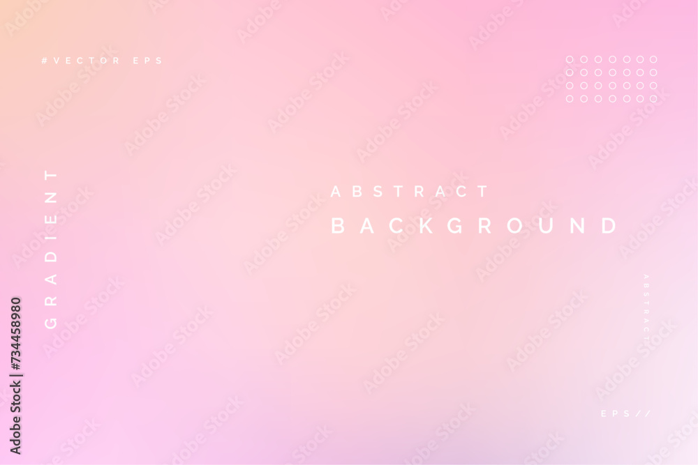 Abstract Yellow & Pink Gradient Background Template