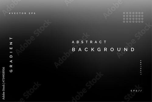 Empty Light Gray Room Background Template