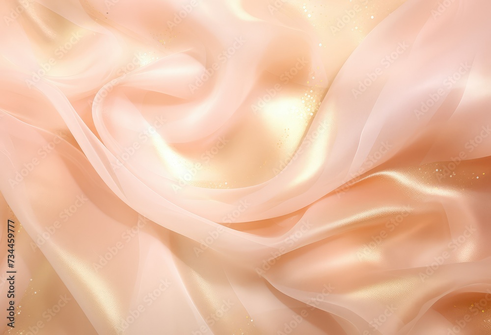 Shiny smooth luxury abstract light pink curve and wave decorative background with copy space. Backdrop for design card, poster, banner for award, reward, Christmas, birthday, wedding. Peach color Shiny smooth luxury abstract light pink curve and wave decorative background with copy space. Backdrop for design card, poster, banner for award, reward, Christmas, birthday, wedding. Peach color