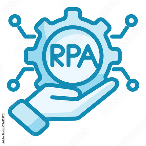 Robotic Process Automation Icon
