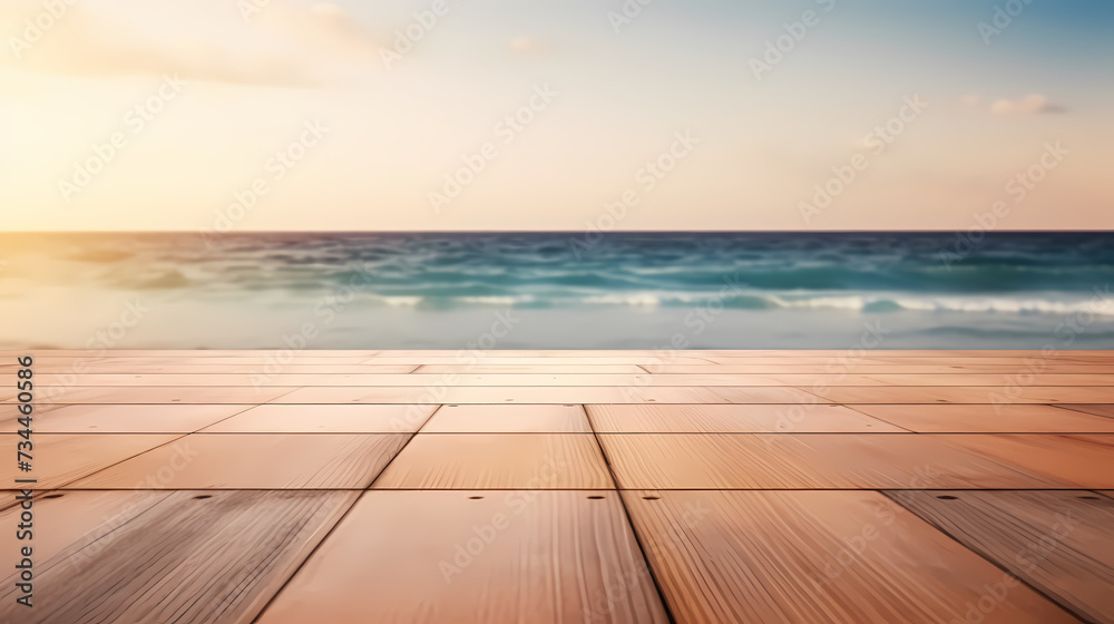 Empty concrete floor, universal minimalist background for presentations