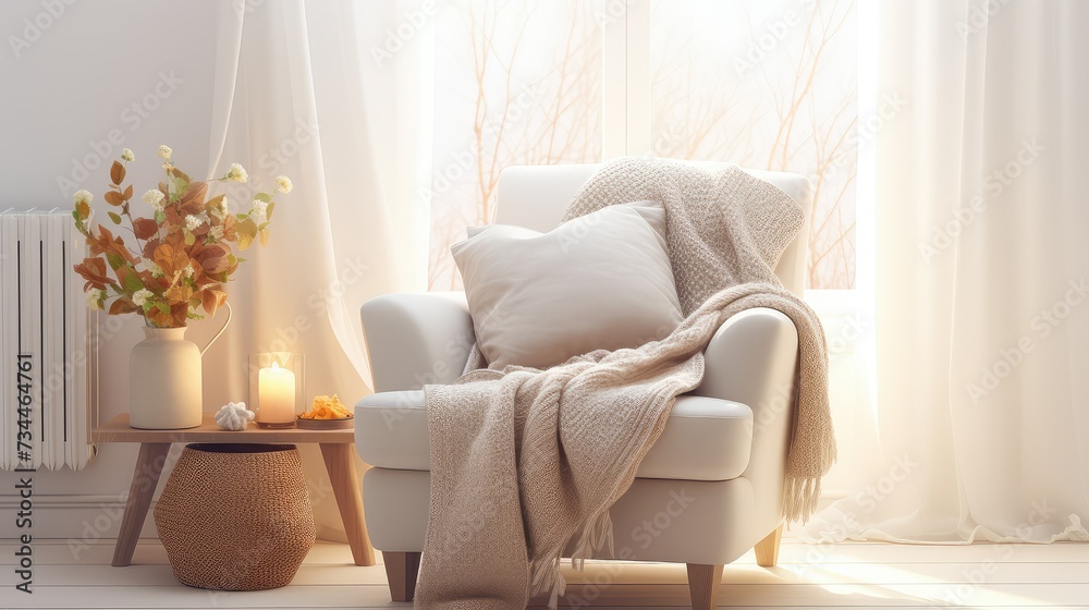 Fototapeta premium inviting cozy decoration