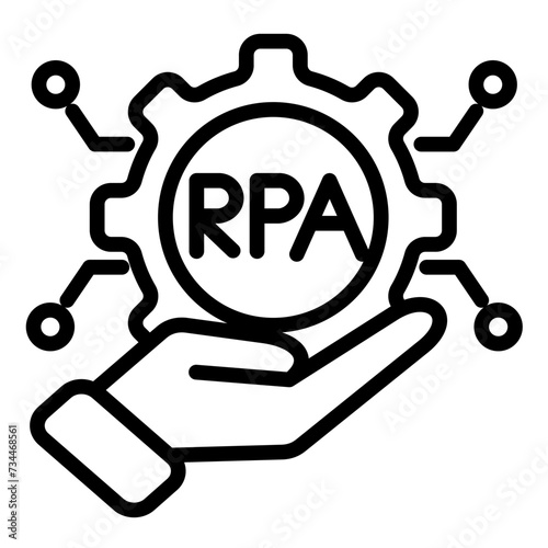 Robotic Process Automation Icon
