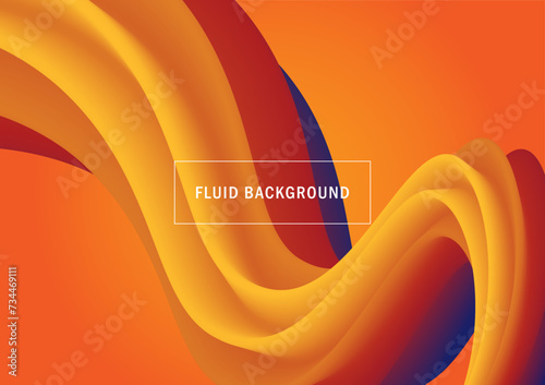 Colorful abstract, Vibrant Fluid Background.
