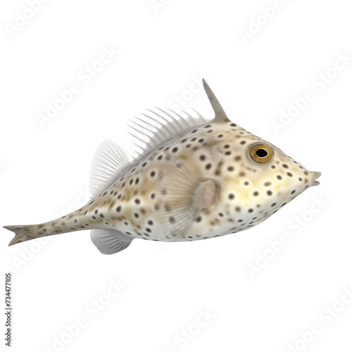 Filefish PNG Cutout, Generative AI